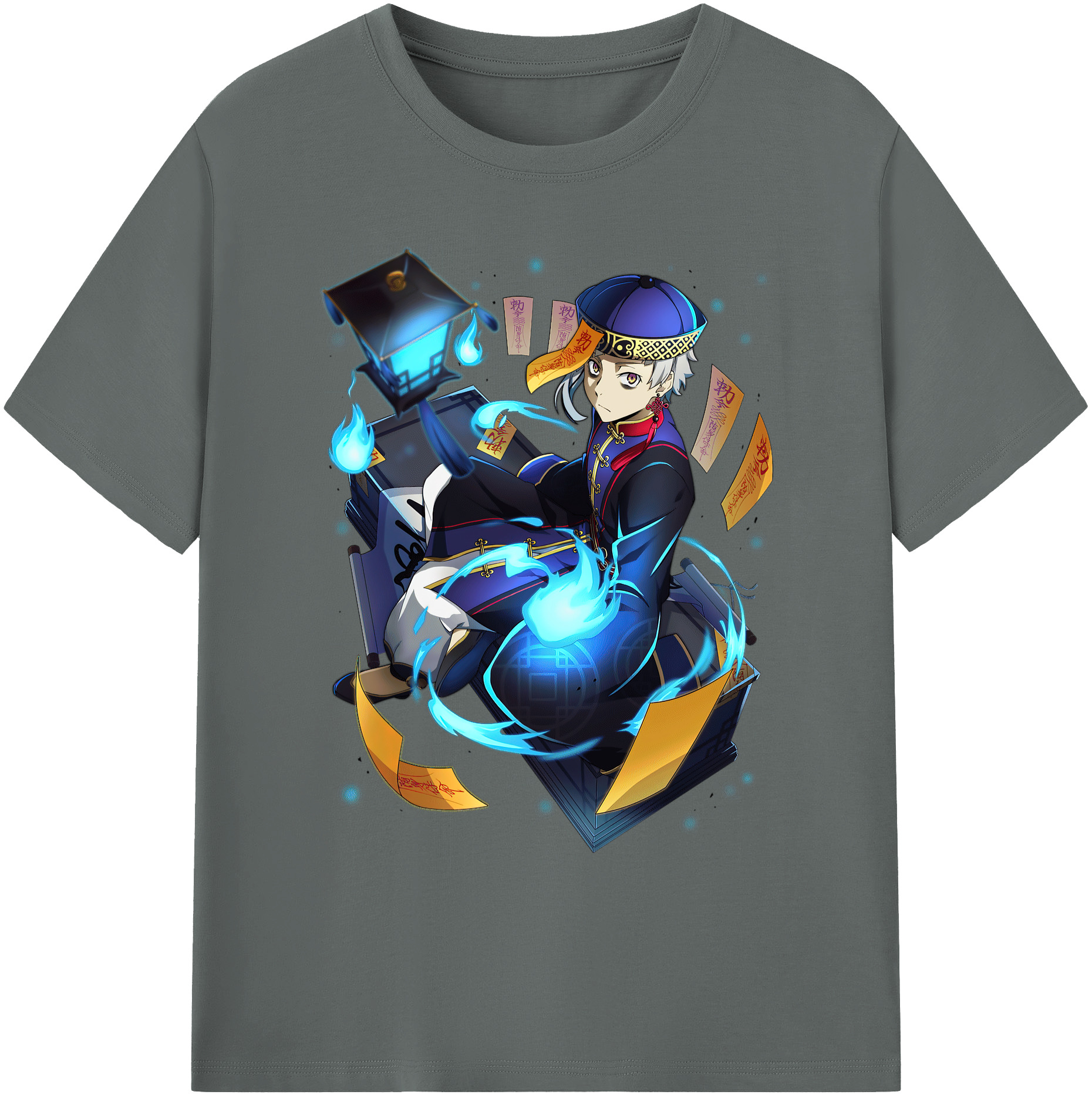 （画像用） 文豪ストレイドッグス Bungo Stray Dogs 綿100％ メンズ半袖Tシャツ｜肌触りやわらか＆通気性